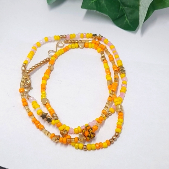 2 = $ 14 New handmade anklets bead - Picture 2 of 3